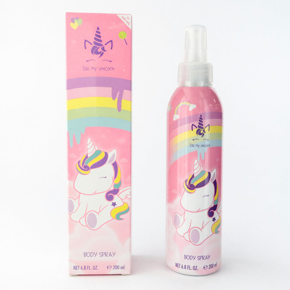 Eau My Unicorn by Disney, 6.8 oz Body Spray for Girls