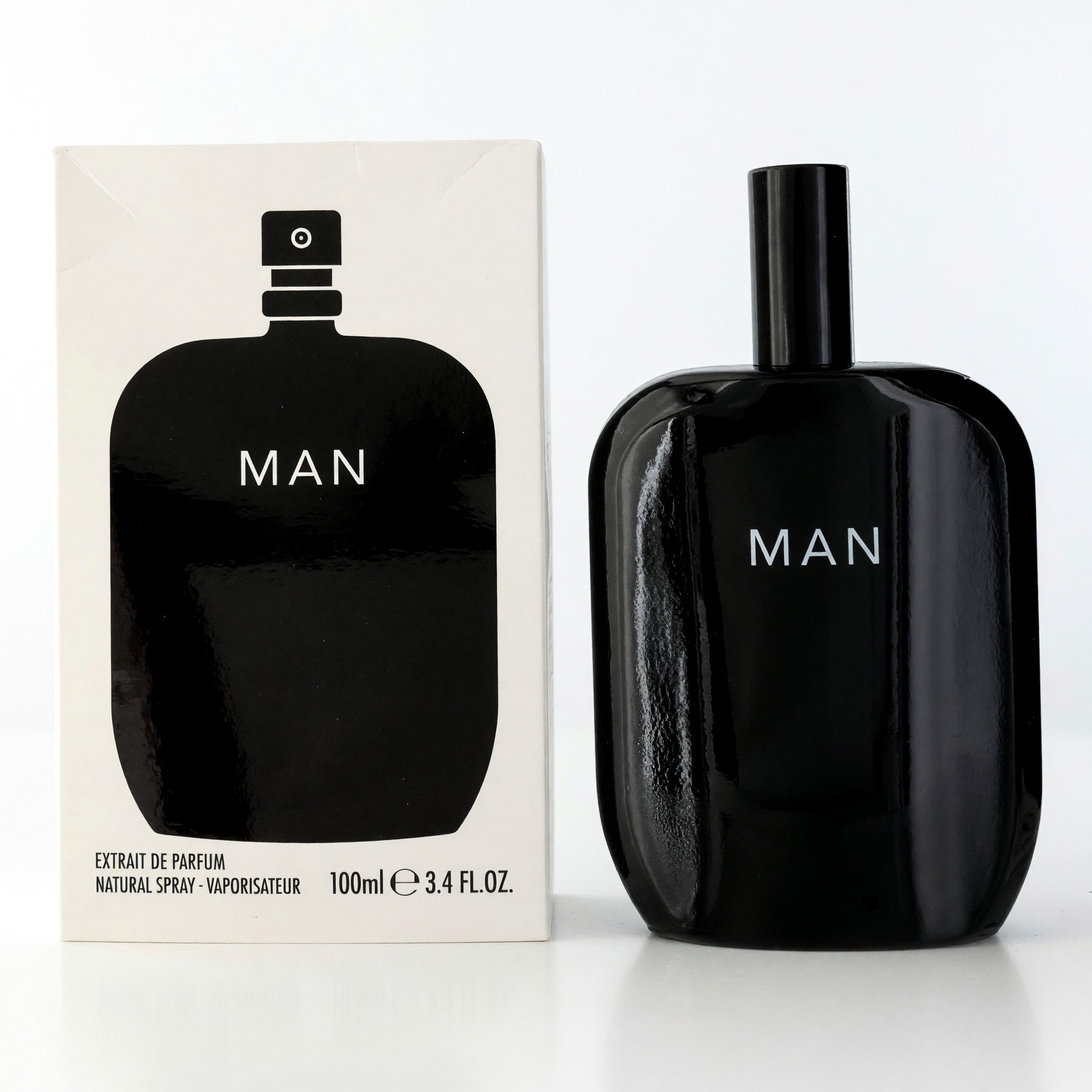 Man by Fragrance One, 3.4 oz Extrait De Parfum Spray for Men
