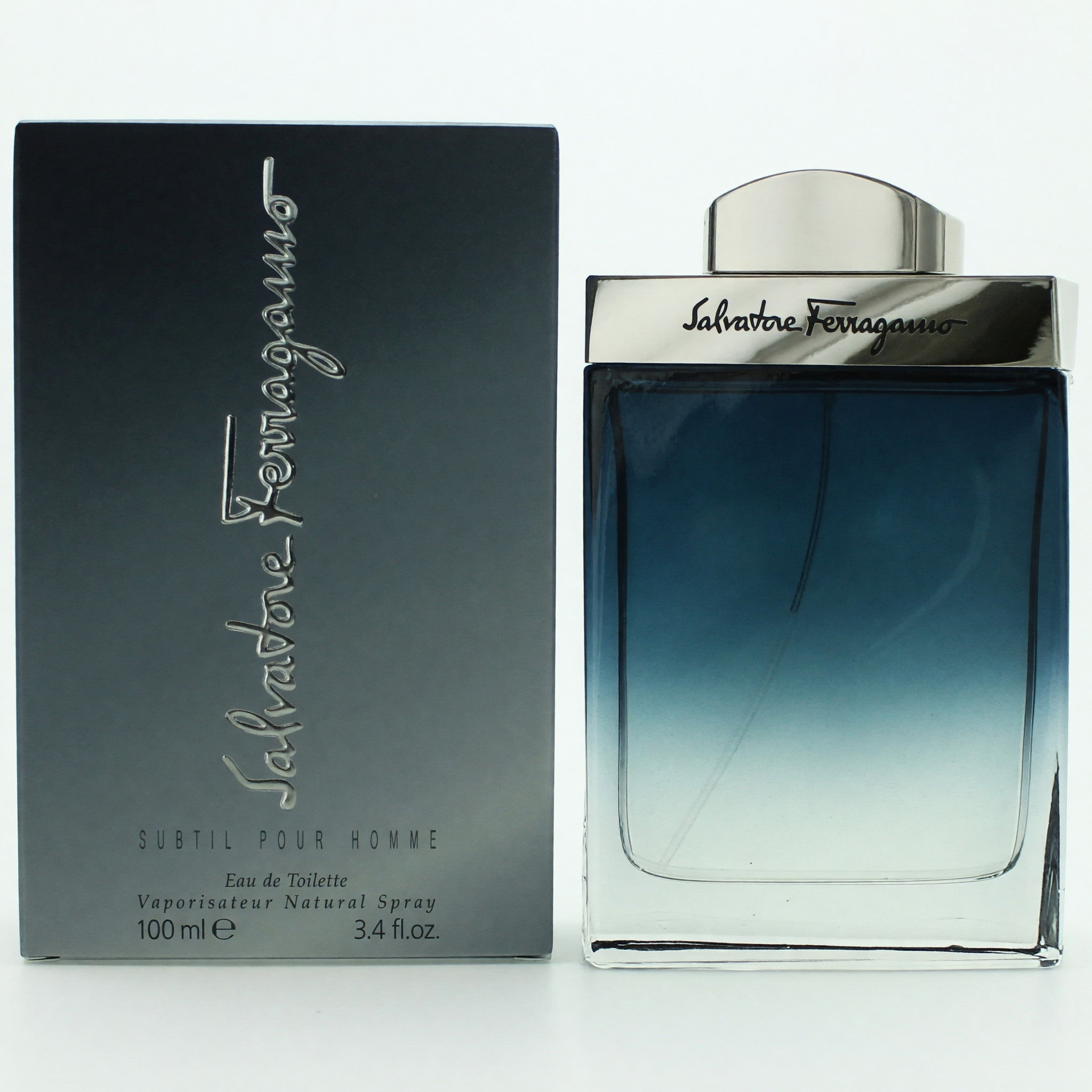 Subtil by Salvatore Ferragamo, 3.4 oz EDT Spray for Men
