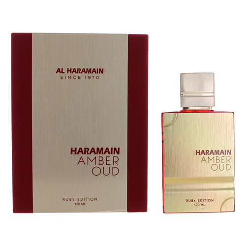 Amber Oud Ruby Edition by Al Haramain, 4 oz EDP Spray for Unisex