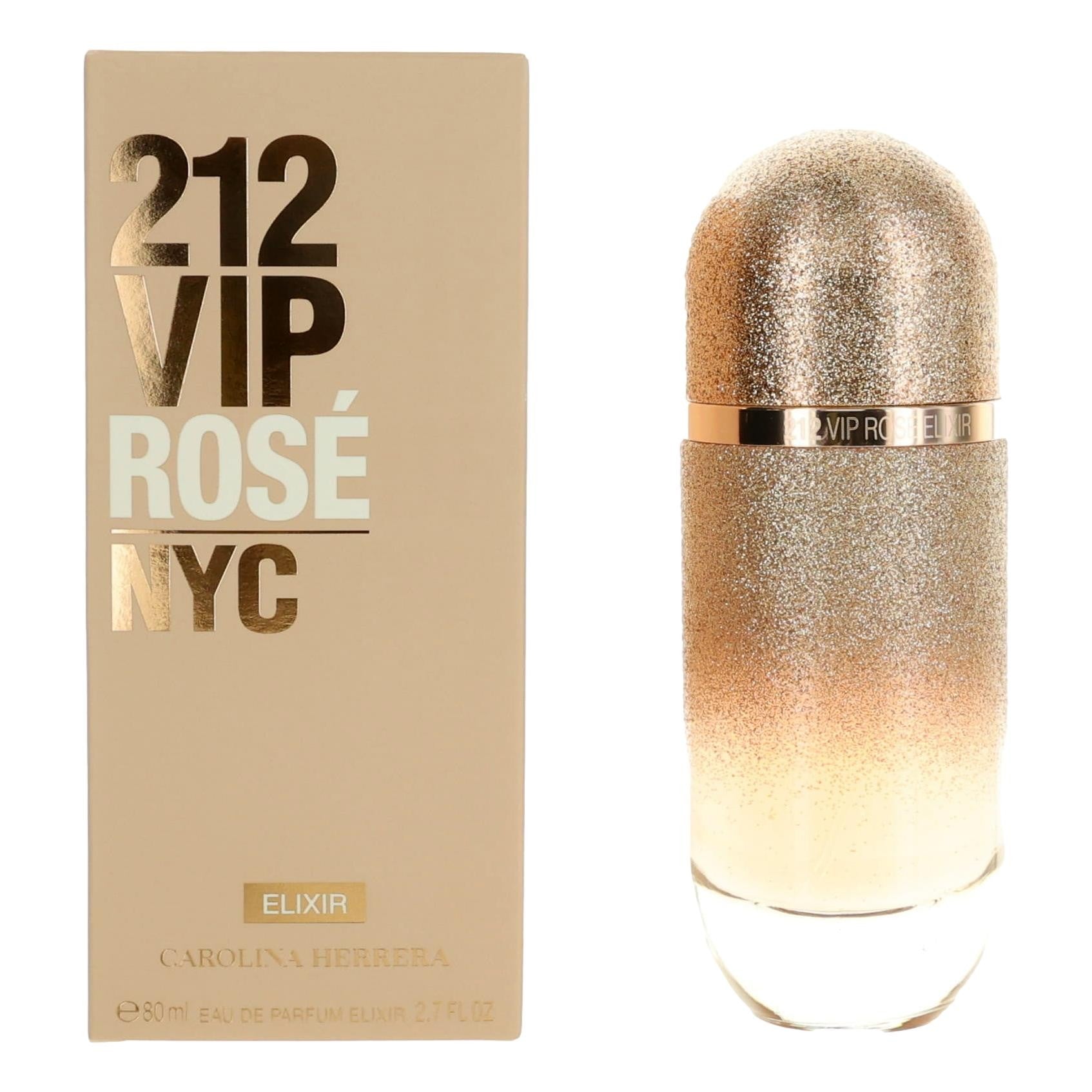 212 VIP Rose Elixir by Carolina Herrera, 2.7oz EDP Elixir Spray women