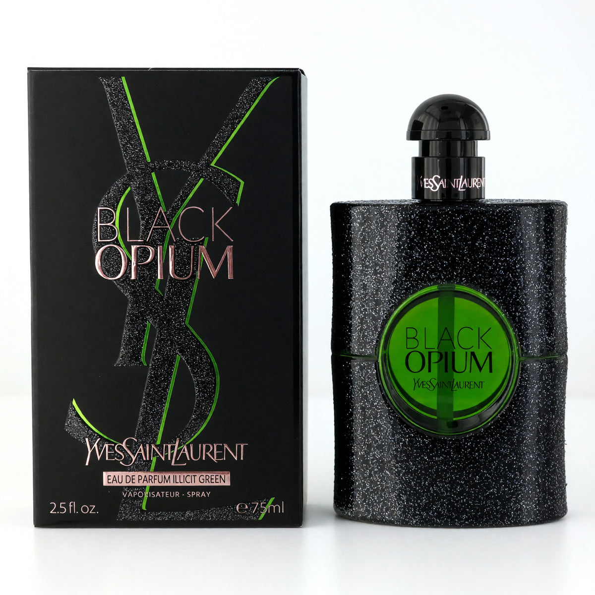Black Opium Illicit Green by Yves Saint Laurent, 2.5 oz EDP for Women 